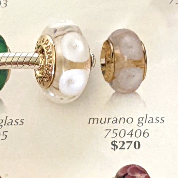Pandora Jewelry - Pandora 14k Murano Charm